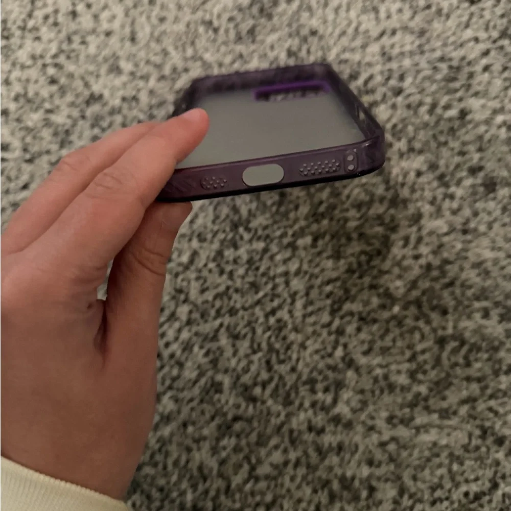 iPhone 16 Pro Max Purple Hello Kitty Case